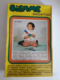 Gioco didattico di costruzioni vintage