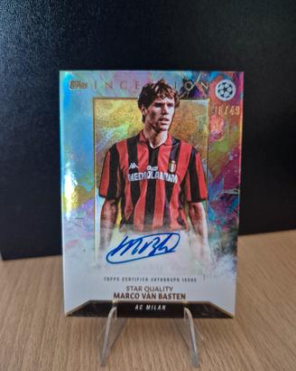 topps inception Van Basten auto/49