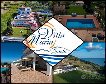Gaeta mini appartamenti in villa con piscina
