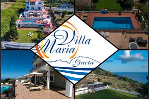 Gaeta mini appartamenti in villa con piscina
