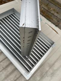 Griglie in alluminio per areazione