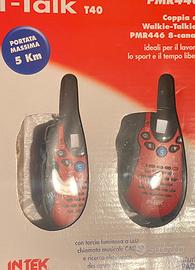 Coppia Ricetrasmittenti Intek T40