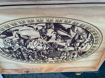 Scatola in legno da collezione
