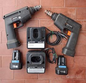 Trapani a batteria +batterie +caricabatterie