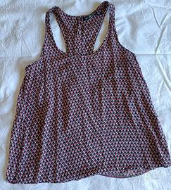 Canotta ZARA da Donna – Fantasia Geometrica