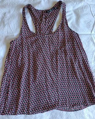 Canotta ZARA da Donna – Fantasia Geometrica