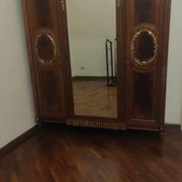 Splendido Armadio Antico a Tre Ante con Specchio C