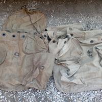 zaini vintage esercito 