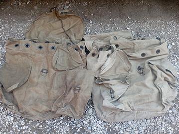 zaini vintage esercito 