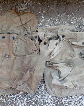 zaini vintage esercito 