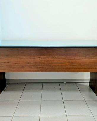 Scrivania direzionale ufficio con piano in vetro
