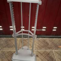 Porta CD/DVD vintage in plastica alluminio