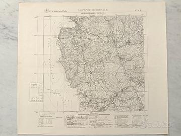 cartina istituto geografico militare Laveno
