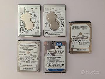 Hard Disk HDD 2.5" SATA 1TB 750GB Notebook Seagate
