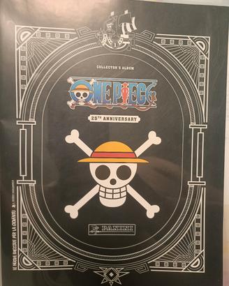 ONE PIECE 25TH ANNIVERSARY PANINI CARDS