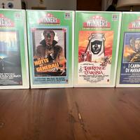 4 vhs della winners film collezione