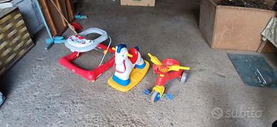 Girello,cavallino,triciclo