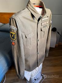 Superdry camicia sopra camicia, taglia S, cotone