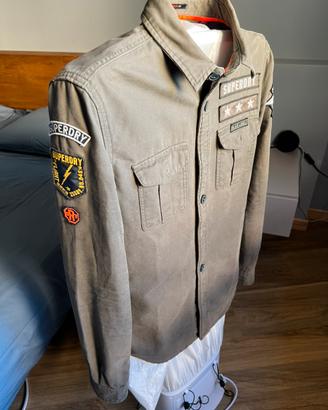 Superdry camicia sopra camicia, taglia S, cotone