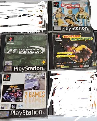 Lotto 7 giochi PlayStation PS 1 one