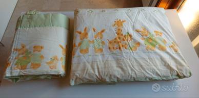 Completo piumone e paracolpi