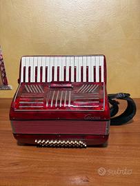 Fisarmonica 48 bassi Carisan