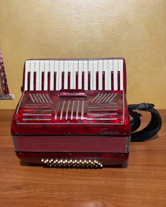 Fisarmonica 48 bassi Carisan