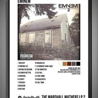Poster “The Mashall Mathers LP2” di Eminem.