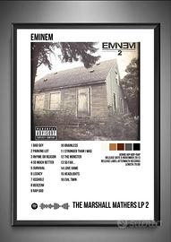 Poster “The Mashall Mathers LP2” di Eminem.