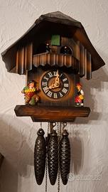 Orologio a cucu chalet con ballerini
