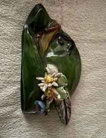 Antica ceramica berretto alpini