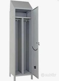 armadietto sporco/pulito