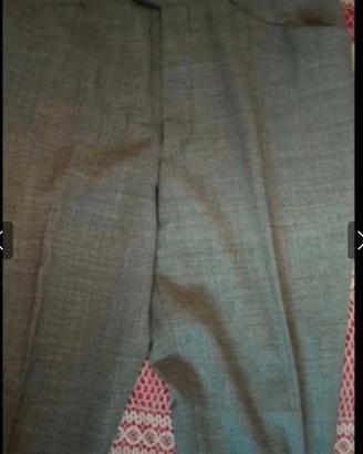 Pantaloni fresco lana Belmar