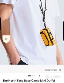 The North Face mini Funnel colore giallo
