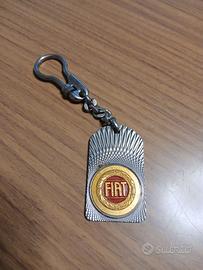 Portachiavi FIAT degli Anni '60 in Acciaio Inox