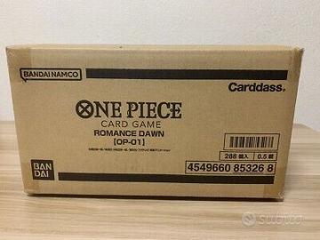 Case 12 Box - One Piece Jap Giapponese OP01