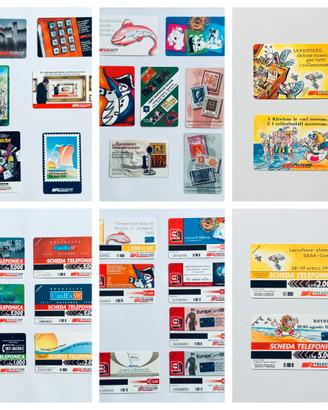 15 schede telefoniche collezionismo Veronafil