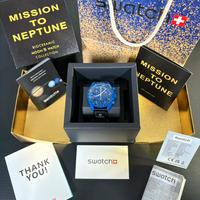Omega x Swatch Mission to Neptnue Gold