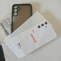 cover e vetrino samsung A 15 nuovo imballato
