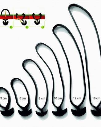 Ancorette elastiche per legatura 5cm-1cf-775pz