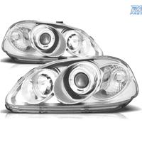 FARI HONDA CIVIC 99-01 ANGEL EYES FONDO CROMATO