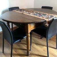 4 Sedie nere ben tenute – Eleganti e Comode