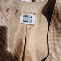 Krizia-Completo donna primaverile 46 color miele