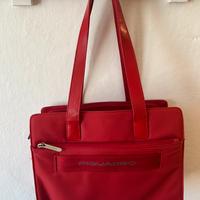 Borsa donna piquadro rosso fuoco