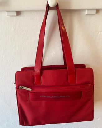 Borsa donna piquadro rosso fuoco