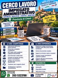 sono impiegato amm contabile spedizioni  altro
