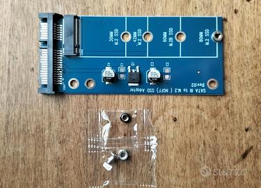 SSD Adattatore da SSD M.2 NGFF a HDD Sata nuovi