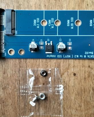 SSD Adattatore da SSD M.2 NGFF a HDD Sata nuovi