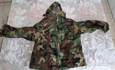 Giaccone mimetico originale U.S.A. tg XL + zaino