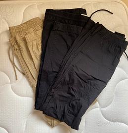 3xPantaloni H&M cargo slim fit